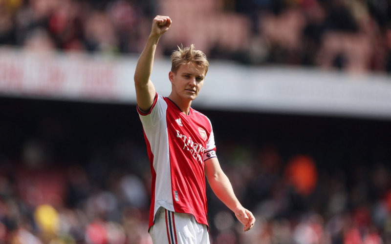 Image for Arsenal’s new captain – Odegaard reacts to huge role