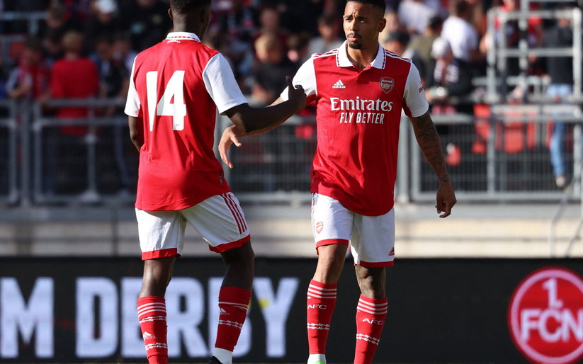 Image for Arsenal’s Nketiah speaks on relationship with Gabriel Jesus
