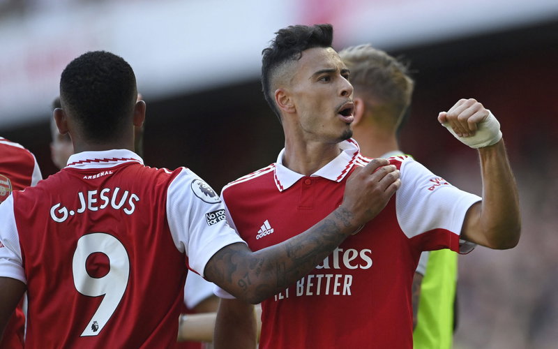 Image for Martinelli hails ‘beast’ Jesus after Villa victory