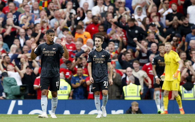 Image for Manchester United end Arsenal’s perfect start