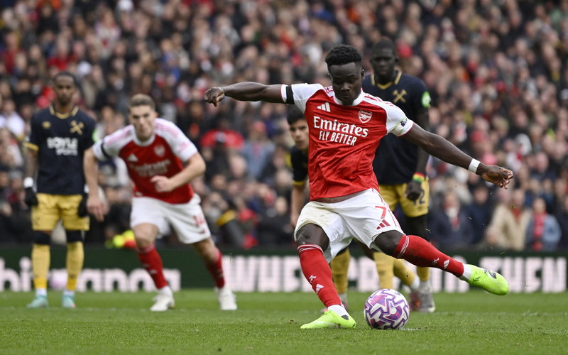 Image for Rice and Saka deliver on Arteta’s 300th match