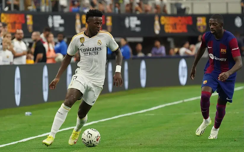 Image for Vinicius Jnr transfer rumour fires the imagination of ‘Farcenal’ fans