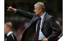 Image for Arsenal cross the halfway line into history